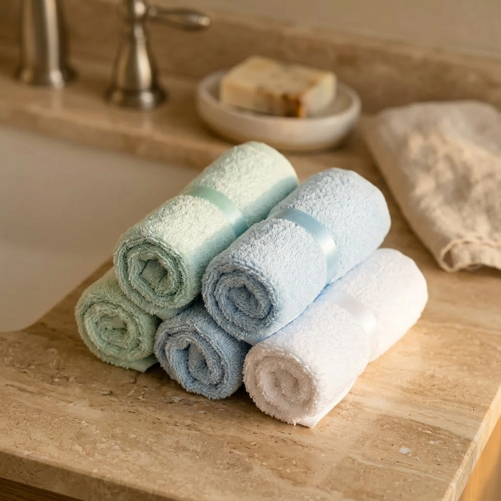 Linger Premium Bamboo Face Towel